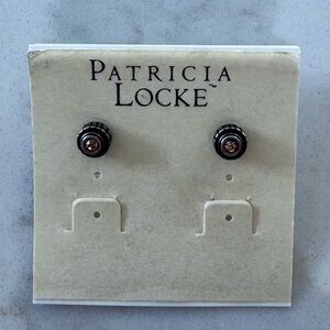 NWT Patricia Locke Stud Earrings
